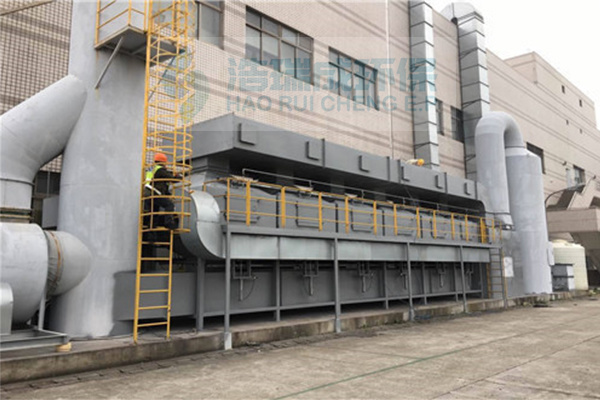 浙江湖州涂装行业废气治理——催化燃烧装置